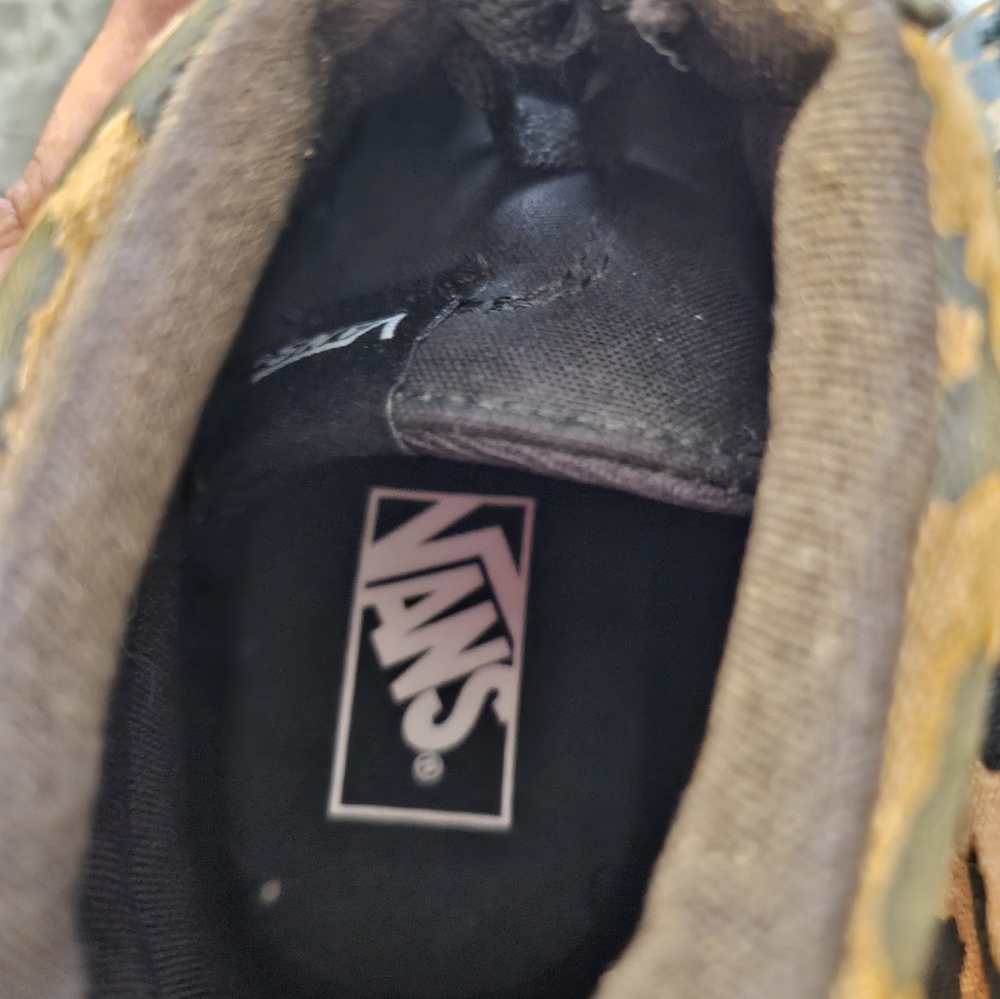 Vans Ward Hi Skate Shoes Sneakers Leopard Print Women Size 9.5 - Picture 6 of 7